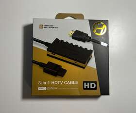 M07552 Hyperkin Hdtv Cable Hd Pro Edition 720p With 4 Visual Modes For Gamecube/n64/snes