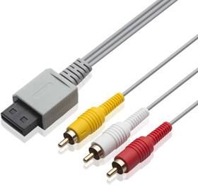 Inc. 740385336263 Av Cable For Wii U 6ft Composite 3 Rca Gold-plated Cord Wire Main 48