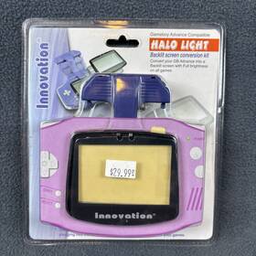 Innovation 738012123201 Halo Light Back Conversion Kit For Game Boy Advance - Open Box