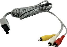 Insten 889231567939 Wii U Replacement Composite Av Cable Oem Original Used