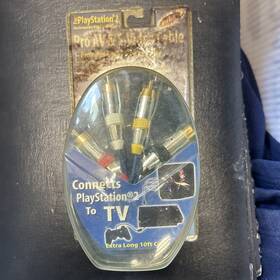 G7226 Intec 10ft Monster Game Sony Playstation 2 Ps2 S-video A/v Audio Video Cable