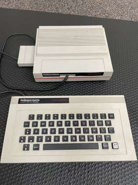 4182 Intellivision Computer Adapter Module W Keyboard For Ii 1983 As Is
