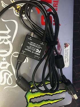 Ee738575 Interact Xbox Rfu Adapter Compatible With Original Black Rf Cable