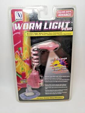 Ga-80700-h17 Interact Worm Light Plus - Screen With Pass-thru Connector New Pink