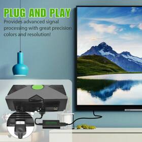 Jahy2tech 883148220925 Xbox To Hdmi Converter Hd Cable - Gaming Setup Tv/monitor Connection Use