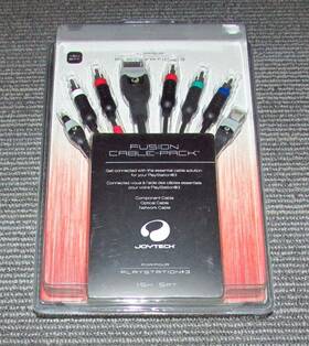 Joytech 030166016558 Fusion Cable Pack Component Optical And Network Cables For Playstation 3