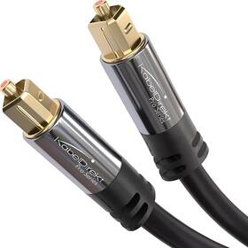 Kabeldirekt 799422539112 Toslink Optical Audio Cable 6ft Fiber Optic Cord 6 Ft
