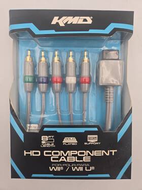 2128748 Kmd 8ft Hd Component Cable For Nintendo Wii U Brand New Nib Sealed