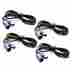 Kmd-gc-1682 Komodo New Gamecube 6 Controller Extension Cable X4 Ft Cord Nintendo 892044001682