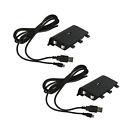 Kmd-xb1-3132 Kit Microsoft Black Xbox Play Charge Pcs. Komodo 2
