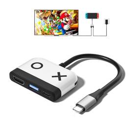 Kstkry 781509057350 Switch Dock For Nintendo Portable With Hdmi Tv Usb 3.0 ... Fast Ship