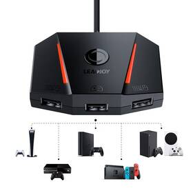 Ljvx2aimbox01 Leadjoy 731034978095 Vx2 Aimbox Keyboard Mouse Adapter For Ps4 Xbox One Series X/s