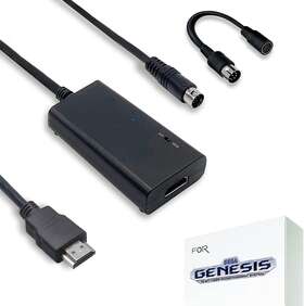 Levelhike 744110517569 Hdmi Cable For Sega Genesis Model 1 / 2 3 Cd Cdx 32x