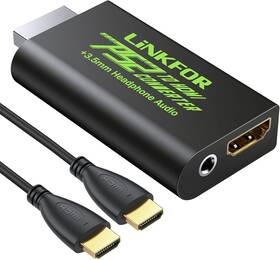 Ulk010a-p Linkfor Ps2 To Hdmi Converter For Sony Playstation 2 Adapter With 3.5mm