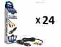 M03941 Playstation Tomee 24 Ps1 Ps2 Ps3 Video Game Console Systems Av Rca Cables 813048011071