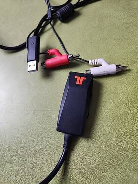 47676 Mad Catz Triton Tritton Xbox 360 Usb Rca Receiver Volume Control Cable K3