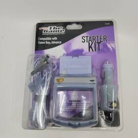 Mad Catz 492070000378 Madcatz Gameboy Advance Starter Kit Screen Light Link Cable Car Charger Sealed