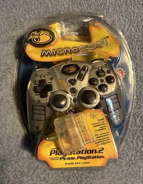 8236 Mad Catz Blk Microcon Dual Force Controller For Playstation 2
