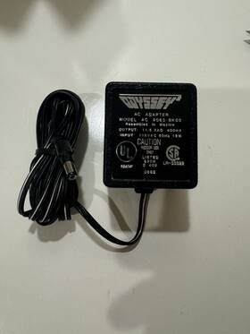 9063-bk03 Magnavox 287o2 Odyssey 2 Console Ac Adapter Original Model Tested Working