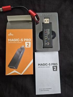Magicspro2 Mayflash Magic-s Pro 2 Usb Wireless Adapter For Switch Ps4 Ps3 Pc Macos Neogeo