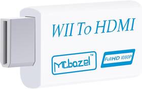 Mcbazel 747501779980 Wii To Hdmi Converter 1080p/720p Video And 3.5mm Audio Output Ntsc/pal Support