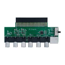 Av-040042 Mcbazel Rgbs Video Booster Audio Converter Signal Output Pcb Board For Nec Pce