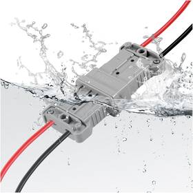Wfsc50a Micrl Ip68 Waterproof 50 Amps 6-8 Gauge Battery Quick Connect/disconnect Wate