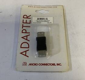 G08-209 Micro Connectors Usb 2.0 A To Changer Female Adapter Inch N2c