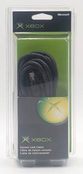 Microsoft 659556678975 Xbox System Link Cable Nib 2001 Video Game Accessories Vintage