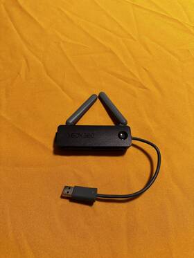 B4b-00009 Microsoft Genuine Xbox 360 Wireless Networking Internet Usb Adapter Wifi