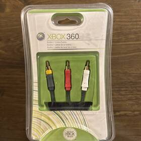 B4s-00001 Microsoft Oem Vga Av Cable For Xbox 360 - New Sealed