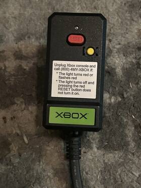 Ee619518 Microsoft Original Oem Xbox Protection Power Cord Ac Adapter Cable Very Good 6z