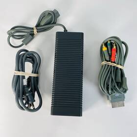 Ho-a1502r2 Microsoft Original Xbox 360 Oem Power Supply Ac Adapter Jasper Av Cable Bundle
