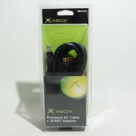 K06-00002 Microsoft Official Oem Av Audio Video Cable For Original Xbox Plus Scart New