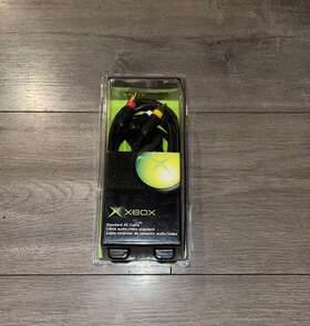 Kmd-xb-0377 Microsoft Factory Sealed Official Oem Av Composite Cable Xbox Console