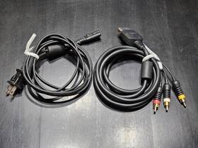 N15905 Microsoft Original Xbox Oem Av Cable And Power Cord Kit Free Shipping
