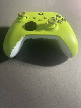 Qau00021 Microsoft Xbox Controller Wireless Green And Blutooth Pairing Compatible