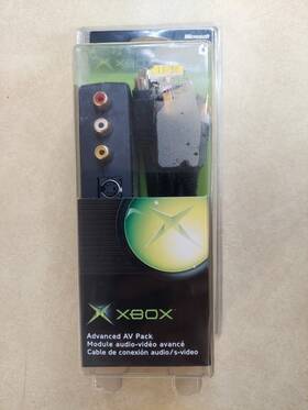 X08-47698-01 Microsoft Advanced Av Pack S-video - Optical- For Original Xbox Official Oem