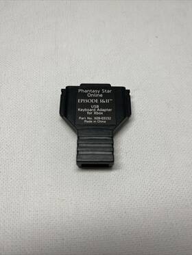 X09-03152 Microsoft Official Og Xbox Phantasy Star Online Episode 1&2 Usb Keyboard Adapter