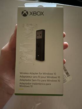 X21-21732-04 Microsoft Wireless Adapter Usb Black For Xbox Controller Windows 10/11 Pc