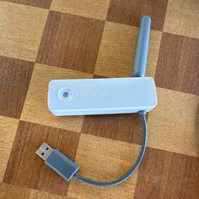 Microsoft X801030-001 Xbox 360 Wireless Network Adapter Usb For Console White/gray
