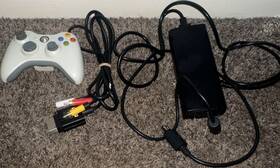 X811630-015 Microsoft Xbox 360 Ac Adapter Wired Controller And Composite Cable Black
