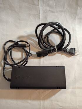 X870393003 Microsoft Xbox 360 Slim E Ac Power Supply Oem Matte Black Used Tested Works