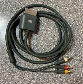 Zzz99004 Microsoft Composite Av Cable For Devices Game Xbox 360 Free Shipping Usa B7