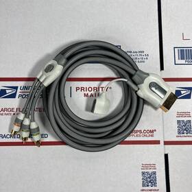 127510 Monster 10 Ft Av Audio/composite Video Optical For Xbox 360 -same Day -warranty