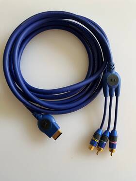 Pgl300sv10 Monster Gamelink 300 S-video Av Cable For Playstation 1 Ps2 Ps3 Open Box Unused
