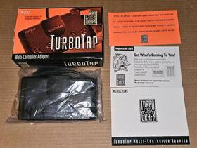 Tg16 Nec 092218000026 Turbo Grafx 16 Tap Complete With Box Cib Mutil Controller Adapter
