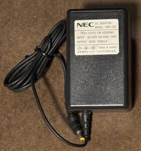 Pad-130 Nec Pc Engine Duo-rx Ac Power Adapter Oem 9v 1000ma Us Seller Tested