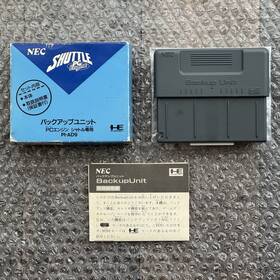 Pi-ad9 Nec Pc Engine Shuttle Backup Unit Complete In Box Cib Japan Us Seller