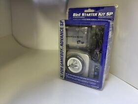 New Silver Naki 8 In 1 Starter Kit For Gameboy Advance Sp Case Link Magnifier E2